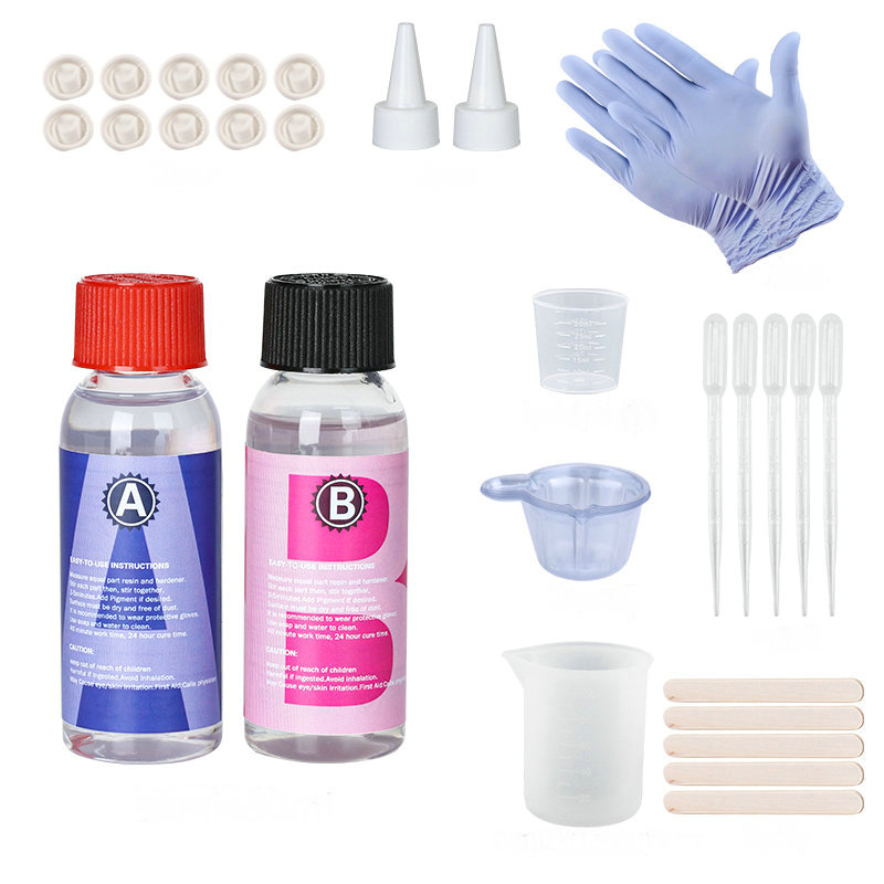 Resin Art Ratio - 100g Epoxy Resin Kit 1:1 Clear