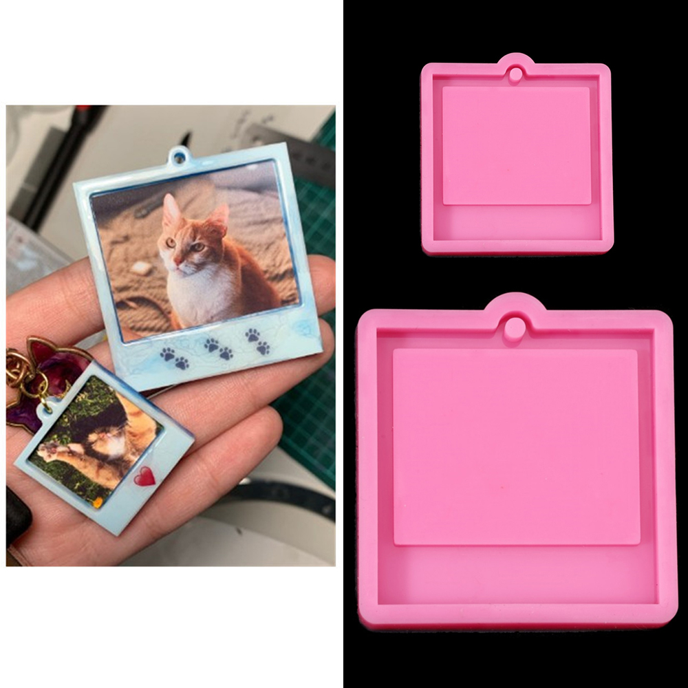 Resin Art Work - Photo Frame Epoxy Resin Keychain Mold