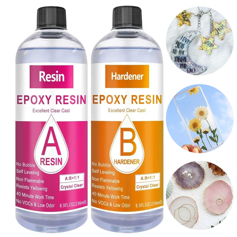Resin Art Ratio - Crystal Clear Epoxy Resin Kit Casting