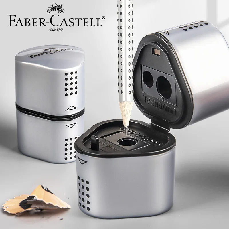 Faber-Castell Pencil Grip - Faber-Castell Grip Trio 3-in-1 Pencil Sharpener