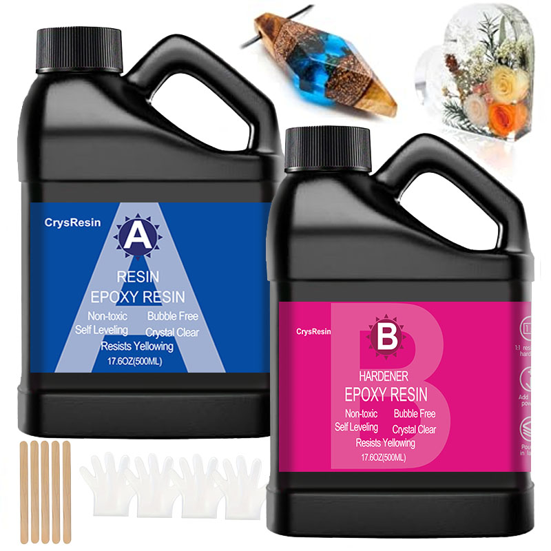 Resin Art Ratio - Crystal Clear Epoxy Resin 1:1 Ratio