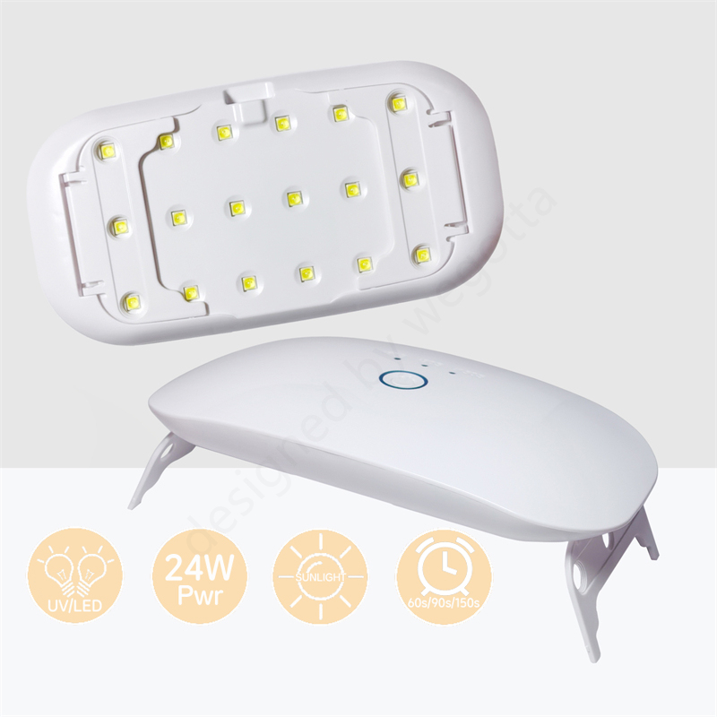 Uv Lamp Nail Resin - 24W USB Rechargeable UV LED Lamp
