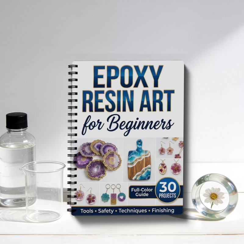 Resin Art Guide Free - Epoxy Resin Art Handbook Beginner Craft