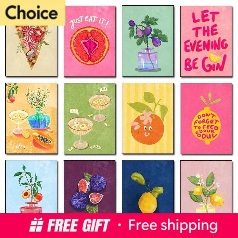 Resin Art Kitchen - 2026 Just Eat It Illustration Wall