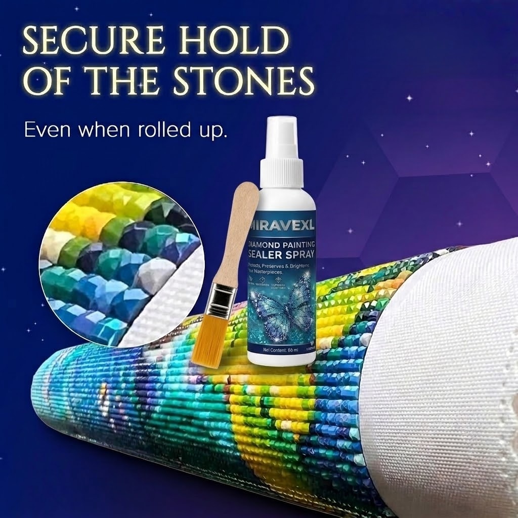 Resin Art And Deco - Professional Diamond Painting Sealer Spray &