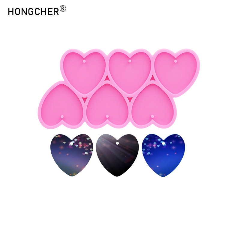 Resin Art Glitter - Shiny Mirror Love Epoxy Resin Silicone