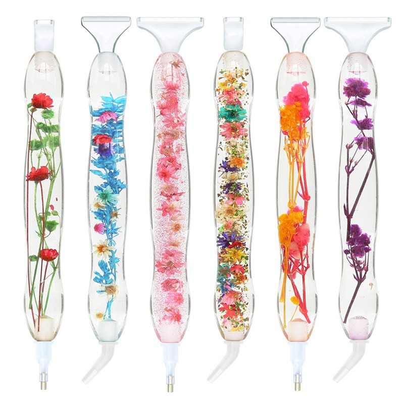 Resin Art And Design - 1set Flower Design Resin 5D Diamond