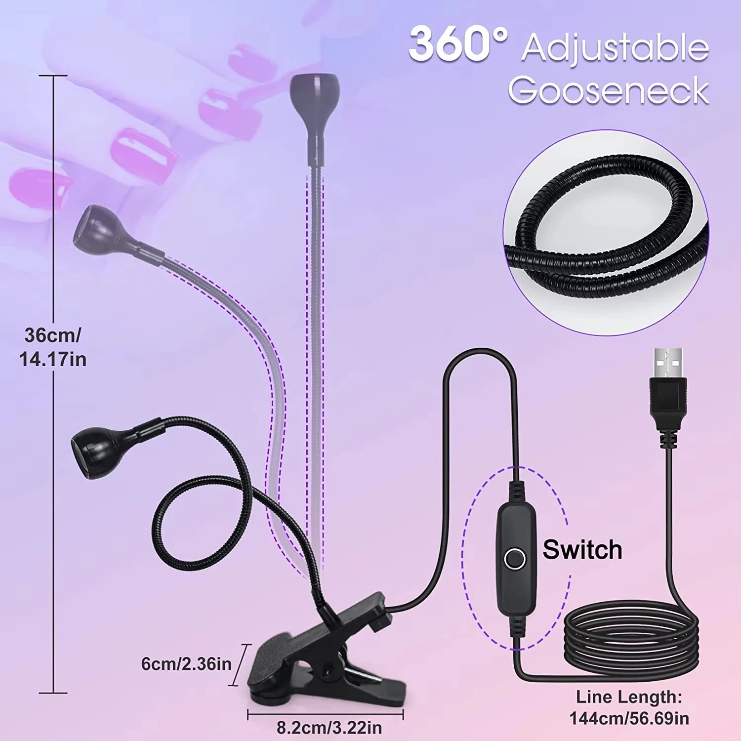 UV Nail Lamp 395nm Led Ultravi - Uv Lamp Nail Resin recension och pris