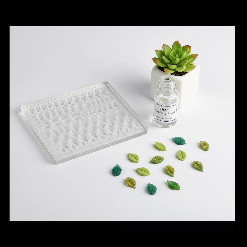 Miniature Leaf Silicone Mold 3 - Resin Art Mold recension och pris