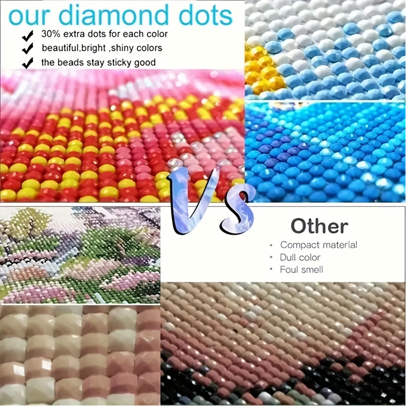 Diamond Painting Kit, Pink Sky - Resin Art Work recension och pris
