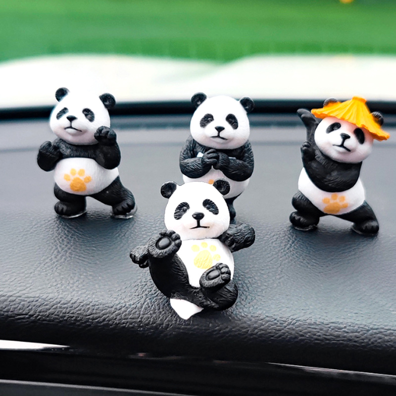 New Cute Panda Design Car Cons - Resin Art And Design recension och pris