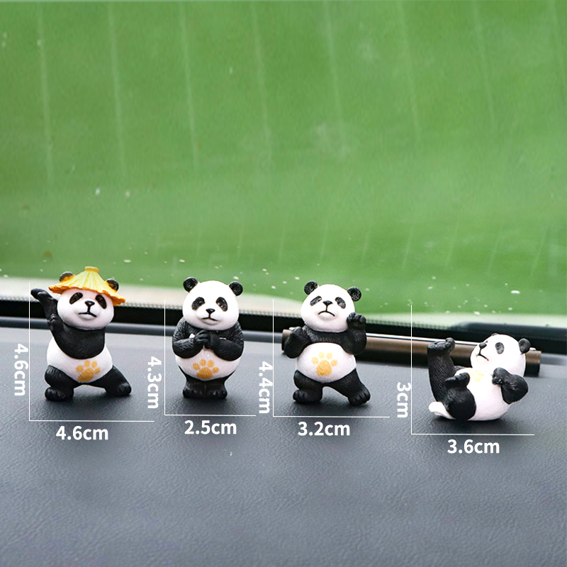 New Cute Panda Design Car Cons - Resin Art And Design recension och pris