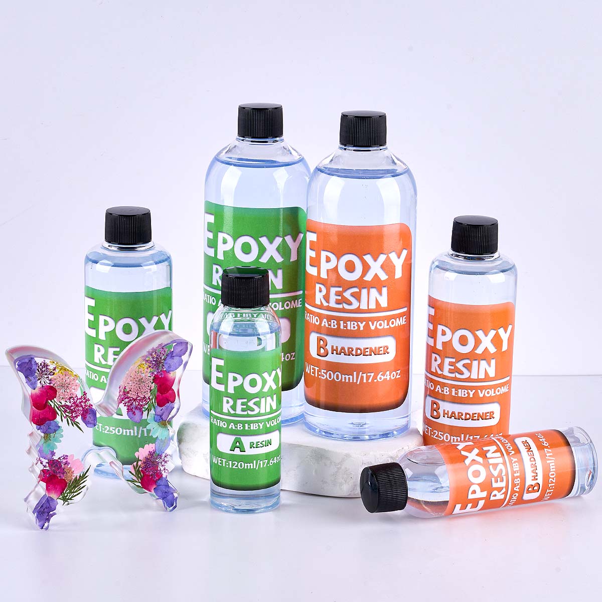 1:1 Ratio Epoxy Resin Kit Anti - Resin Art Mold recension och pris