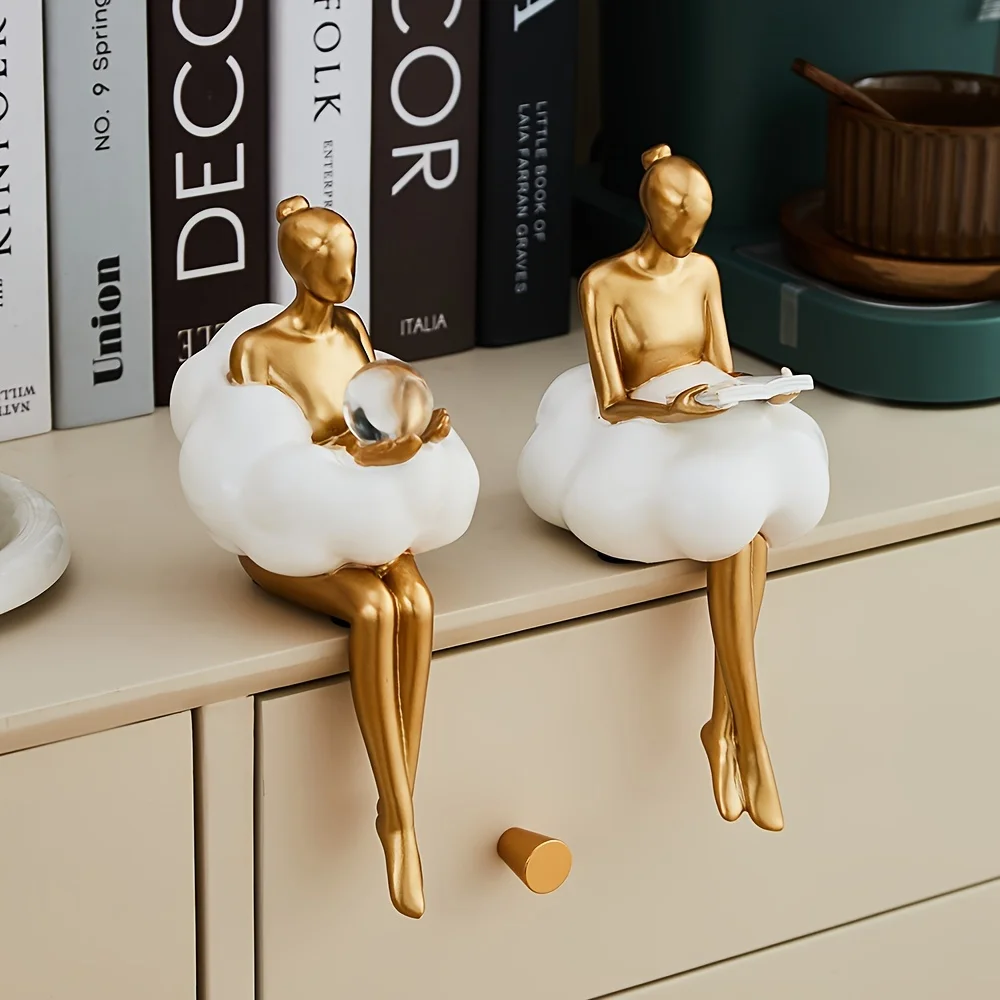 Cloud Girl Sculpture Abstract  - Resin Art And Design recension och pris