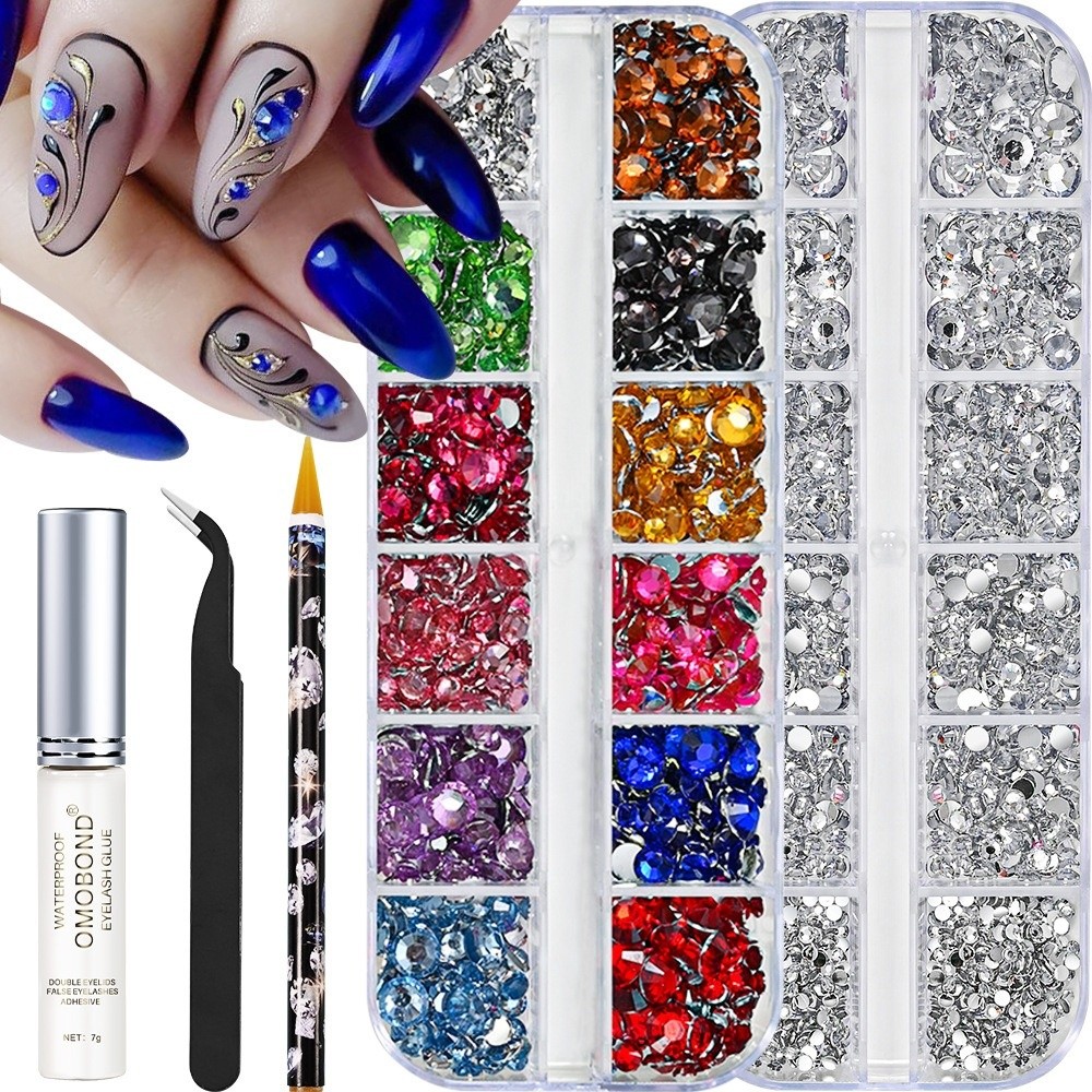 Multicolor Resin Rhinestone Ki - Resin Art Glitter recension och pris