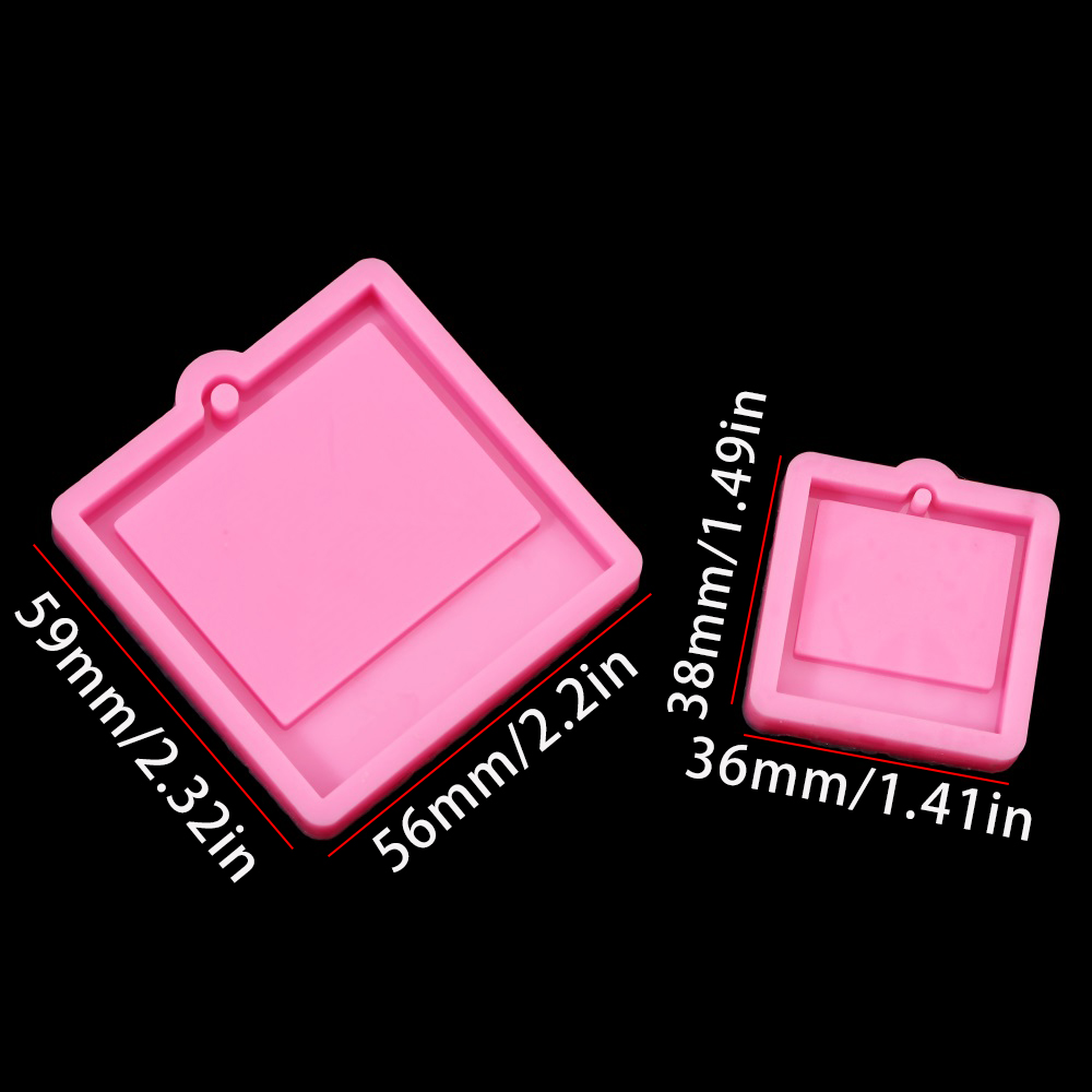Photo Frame Epoxy Resin Keycha - Resin Art Work recension och pris
