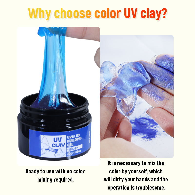 16 colors of UV resin putty -3 - Resin Art Work recension och pris