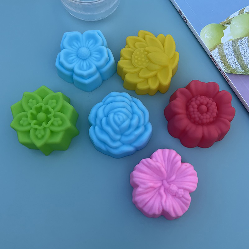 5PCS Flower Silicone Candle Mo - Resin Art Kitchen recension och pris