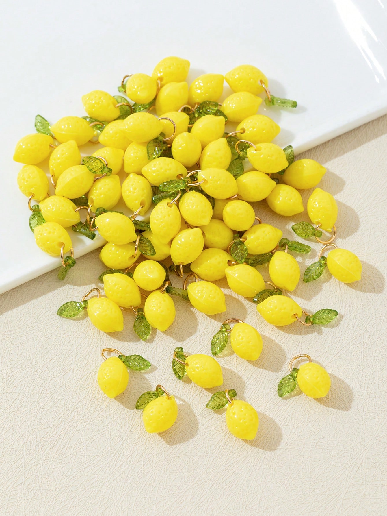 10Pcs 3D Lemon Resin Charms Pe - Resin Art Craft recension och pris