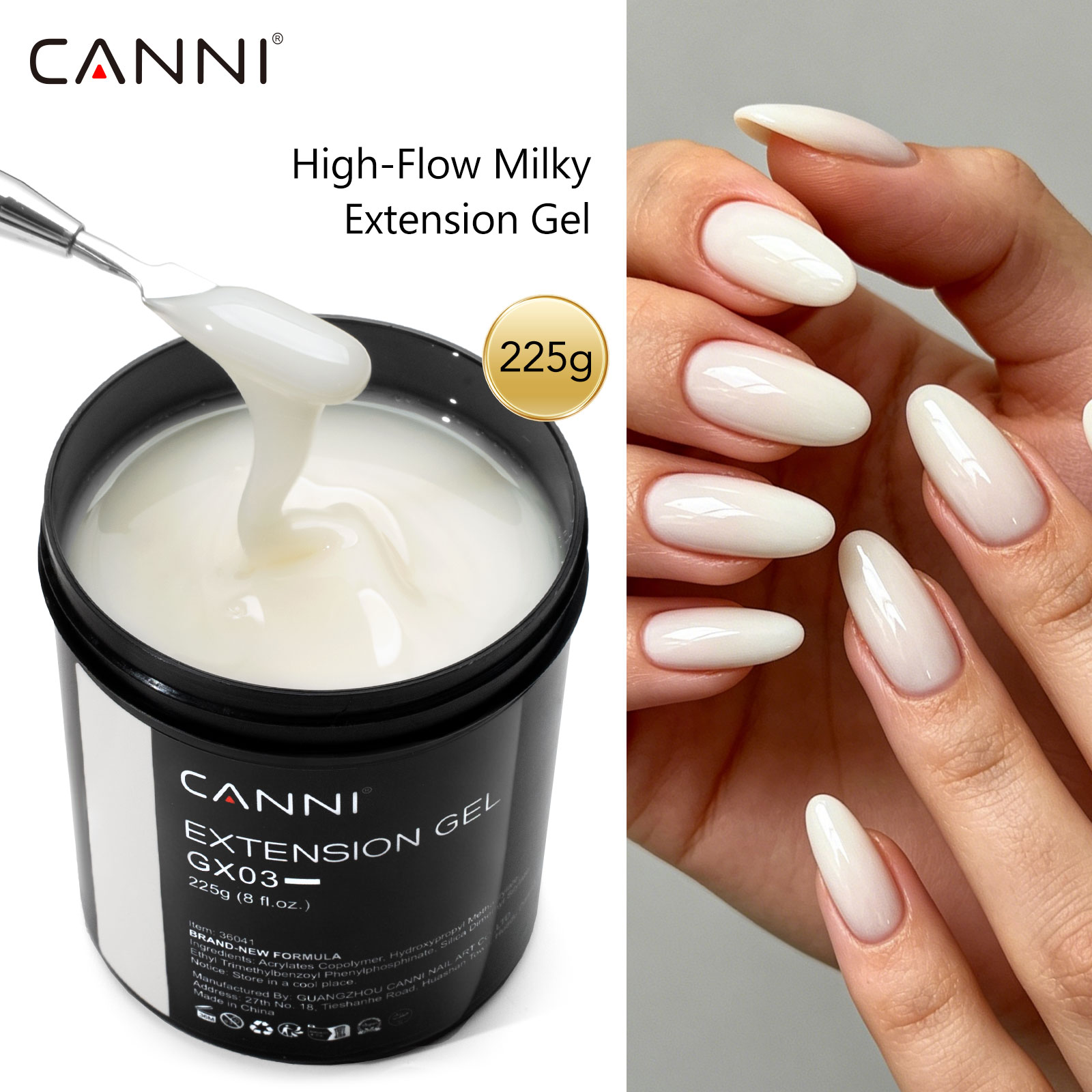 CANNI 225g Refillment Camoufla - Uv Lamp Nail Resin recension och pris