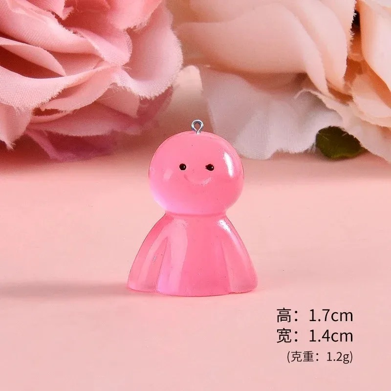 10Pcs Glow In Dark Cartoon Dol - Resin Art Craft recension och pris