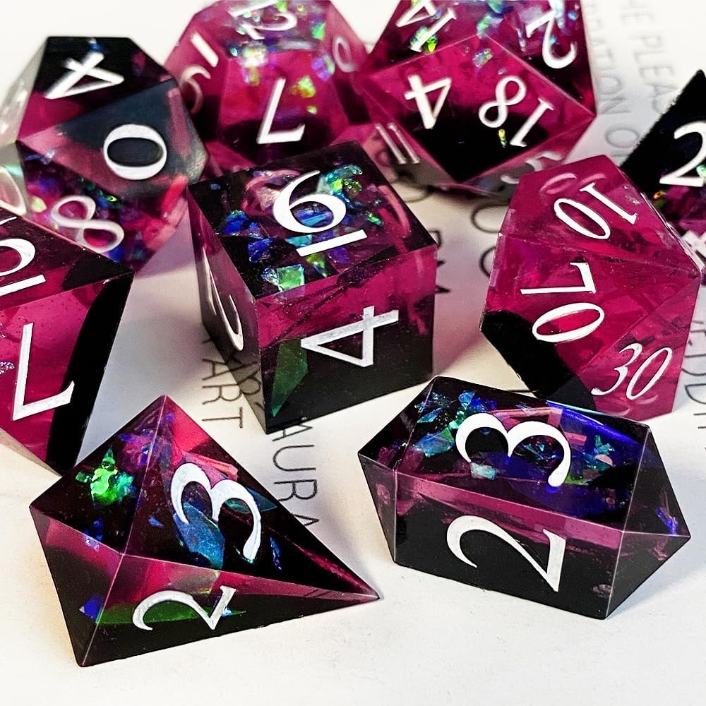 DIY DND Sharp Edge Dice Silico - Resin Art Mold recension och pris