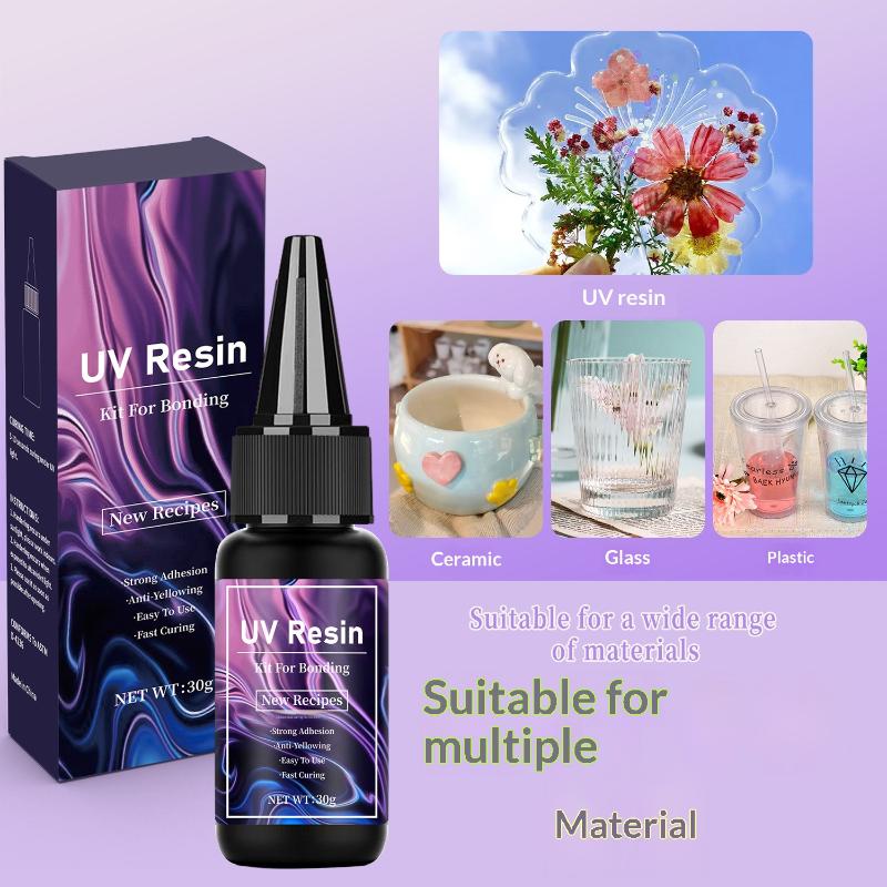 20g/30g/50g UV Epoxy Resin Glu - Resin Art Uv Light recension och pris