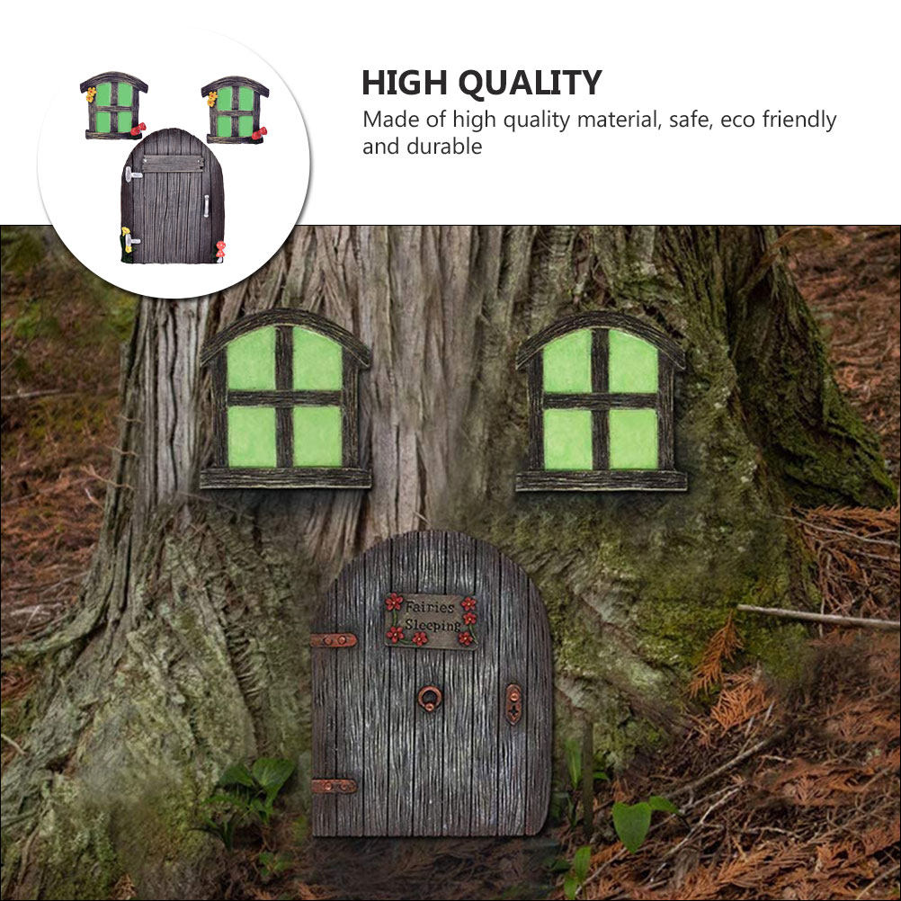 1Set Resin Statue Garden Decor - Resin Art Craft recension och pris