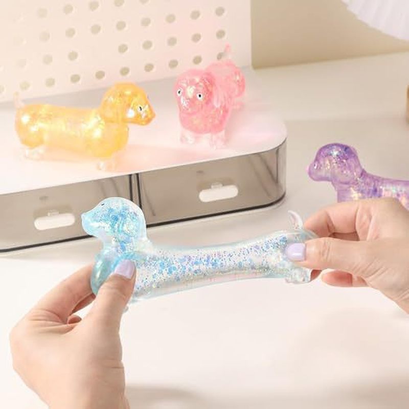 Glitter Dachshund Soft Stretch - Resin Art And Deco recension och pris