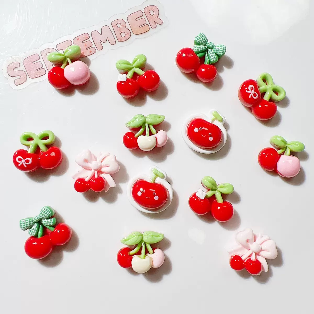 20Pcs Cute Mini cartoon with v - Resin Art And Design recension och pris