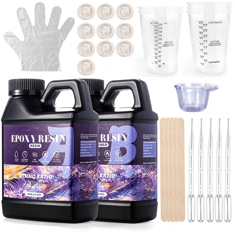 1:1 Ratio Epoxy Resin Kit Anti - Resin Art Ratio recension och pris
