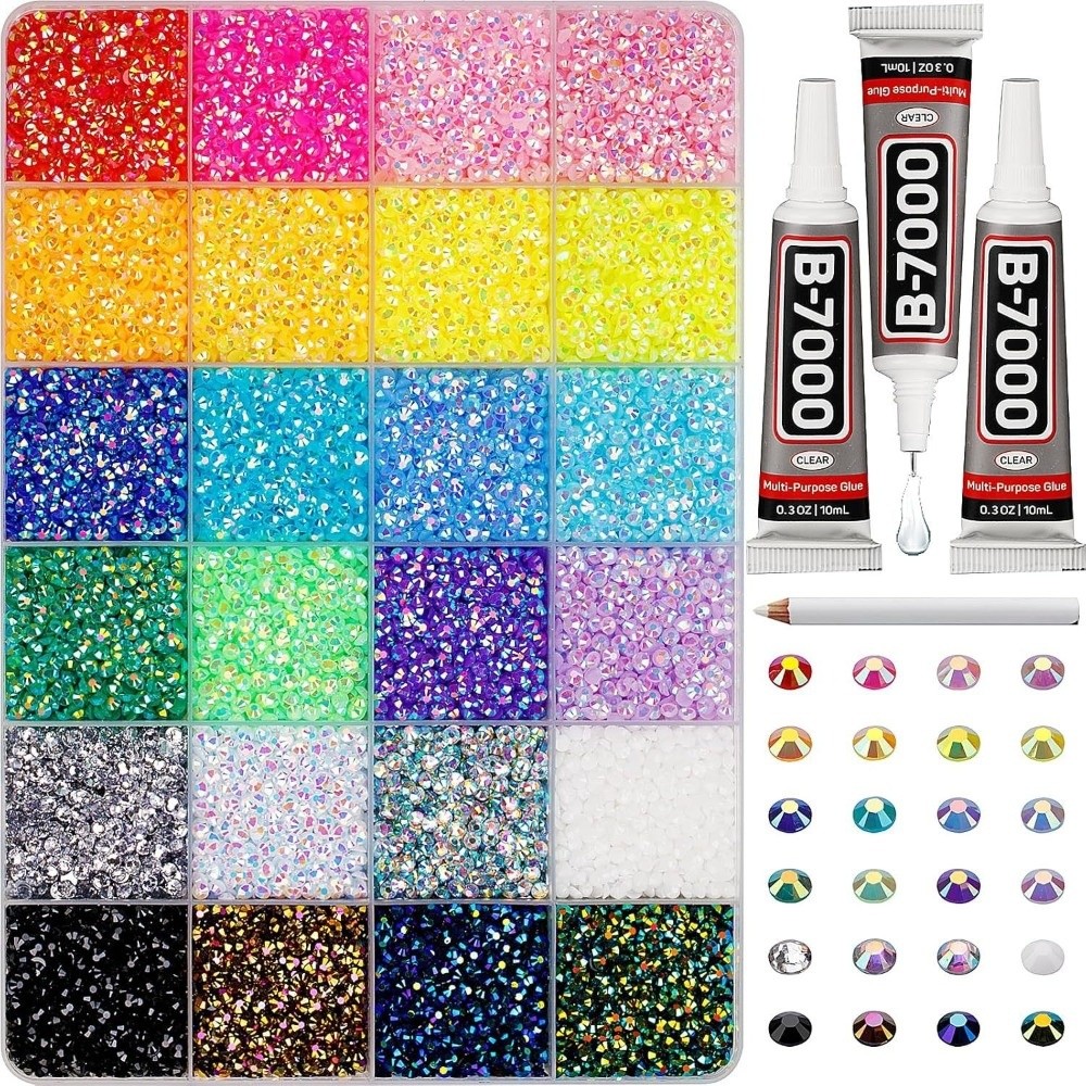 Multicolor Resin Rhinestone Ki - Resin Art Work recension och pris