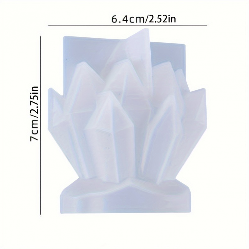 1pcCrystal Cluster Decorative  - Resin Art Mold recension och pris