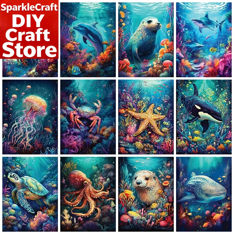 1PC frameless  Full Square Rou - Resin Art Work recension och pris