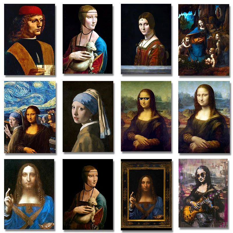 Leonardo Da Vinci Artwork Salv - Resin Art Work recension och pris
