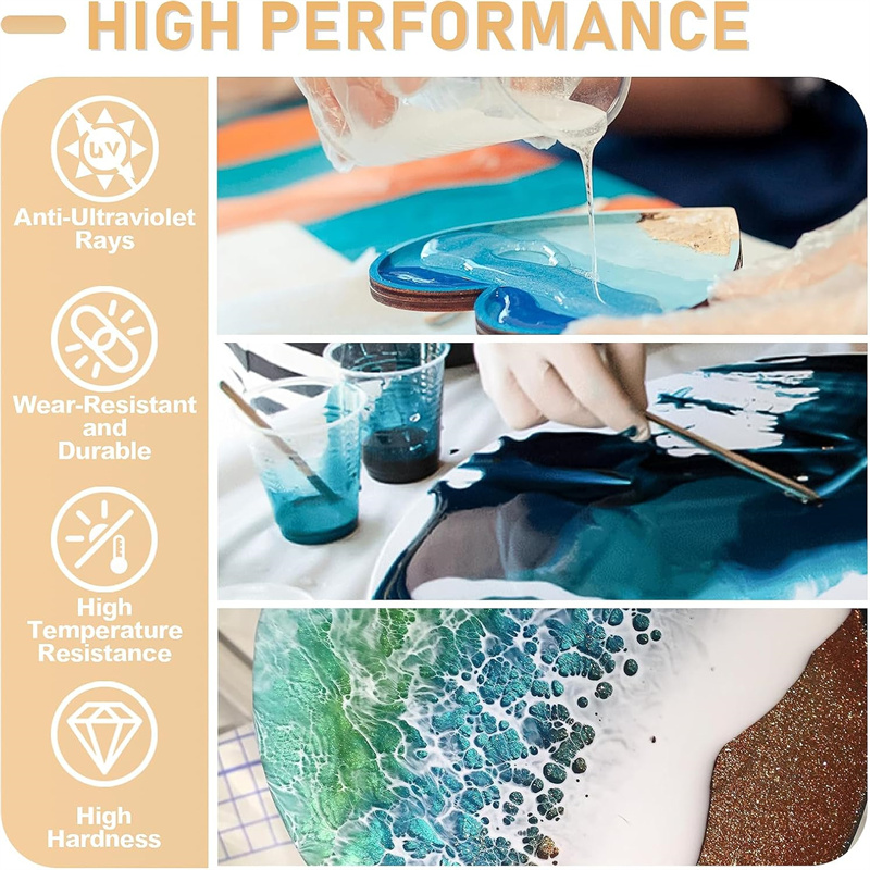 Crystal Clear Epoxy Resin AB A - Resin Art Ratio recension och pris