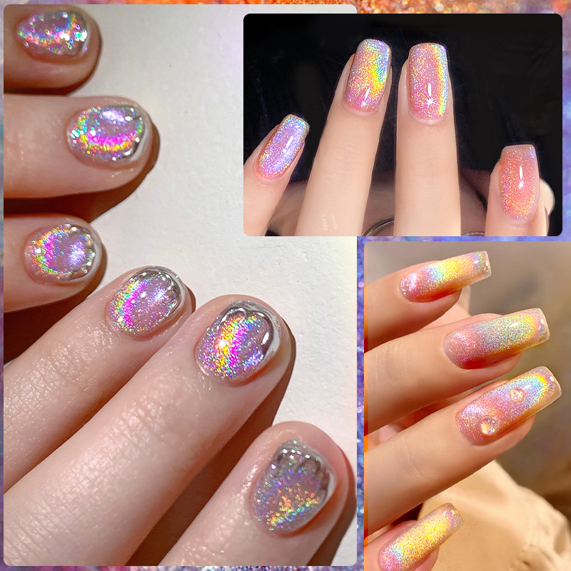 LILYCUTE 7ML Rainbow Red Glass - Resin Art Uv Light recension och pris