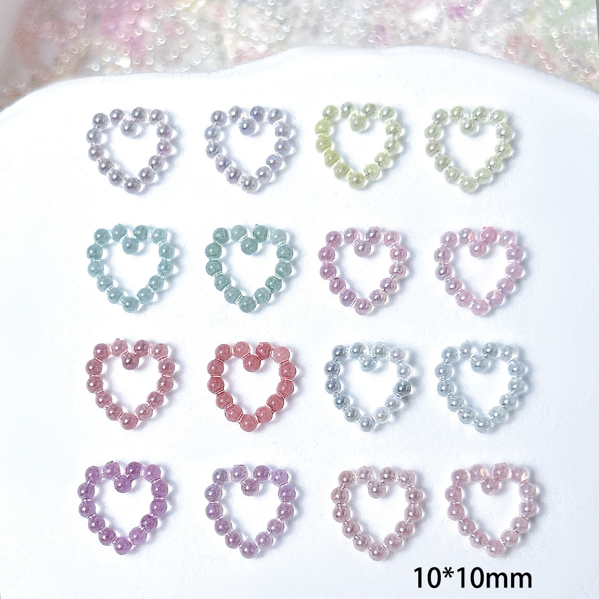 100pc Mixed Macaron Hollow Hea - Resin Art Ring Design recension och pris