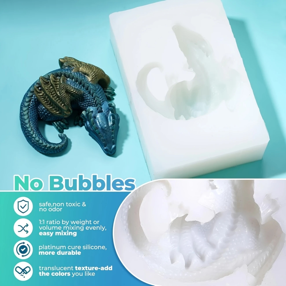 Odorless Mold Rubber Kit, Resi - Resin Art Ratio recension och pris