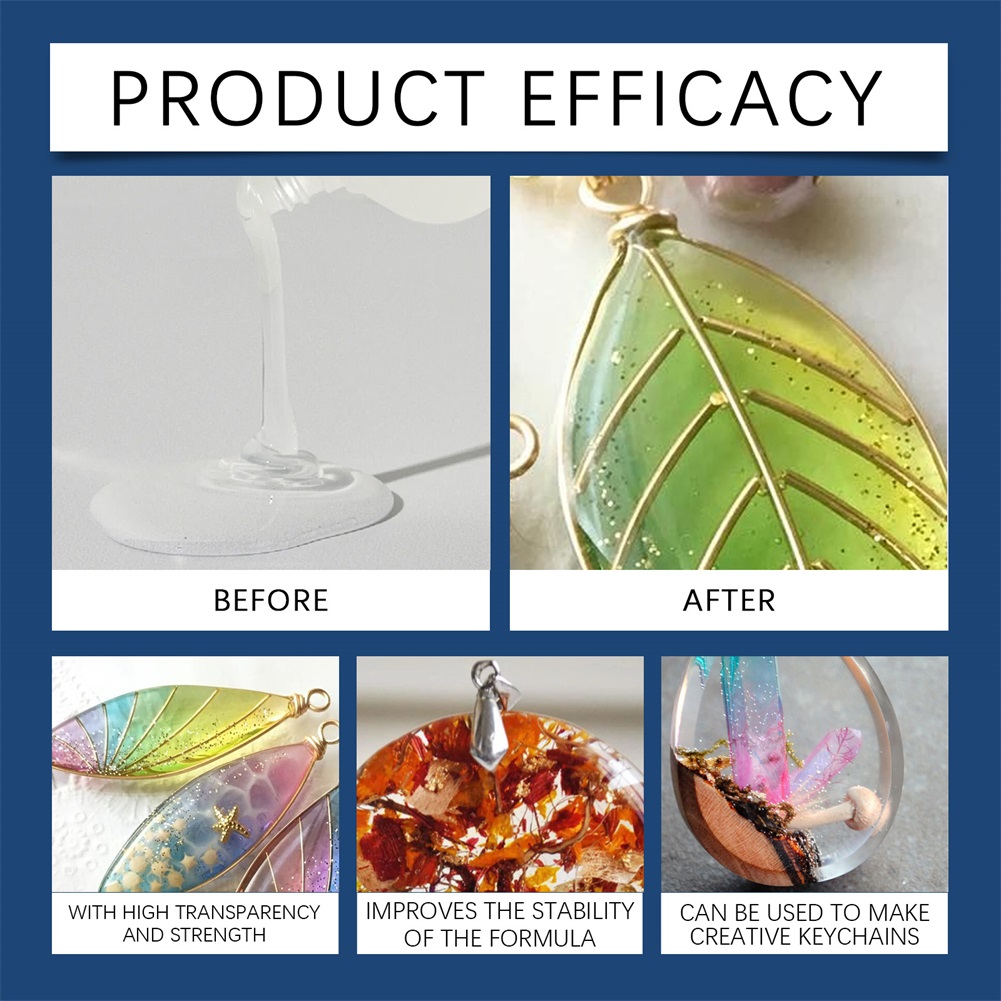 DIY Crystals Clear Epoxys Resi - Resin Art Mold recension och pris