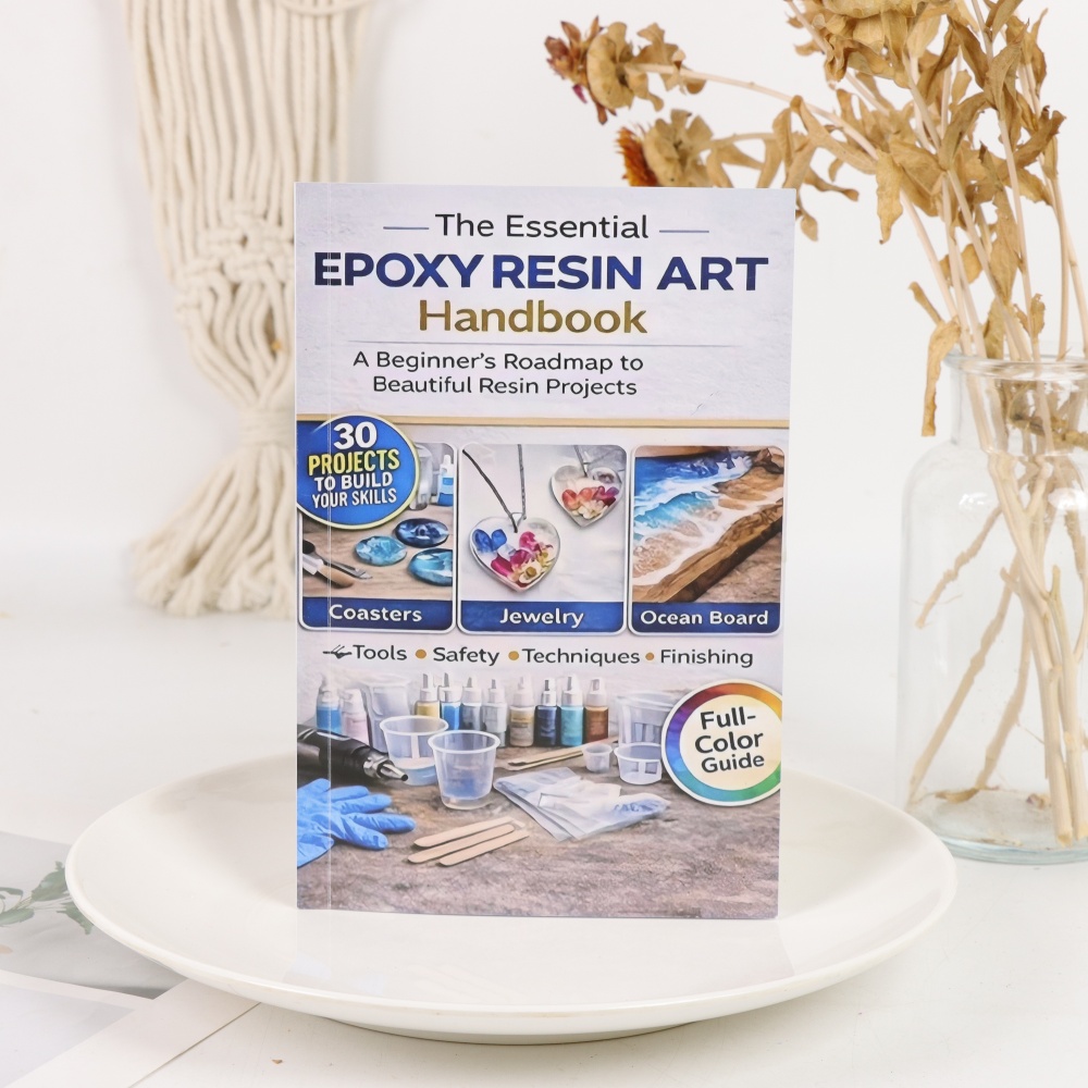 Epoxy Resin Art Handicraft Boo - Resin Art Guide Free recension och pris