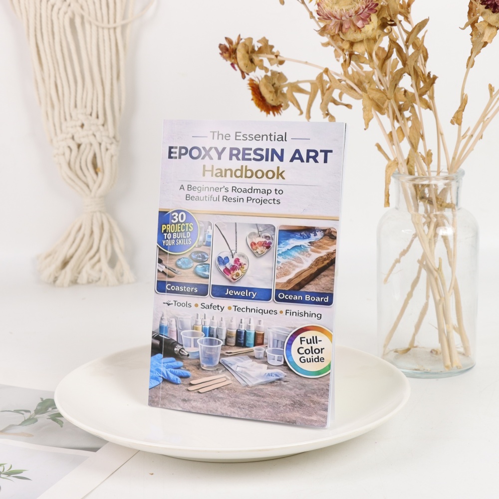 Epoxy Resin Art Handicraft Boo - Resin Art Guide Free recension och pris