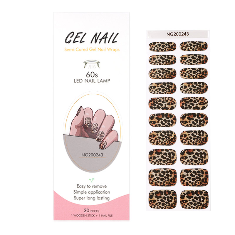 Huizi French Gel Nail Strips P - Uv Lamp Nail Resin recension och pris
