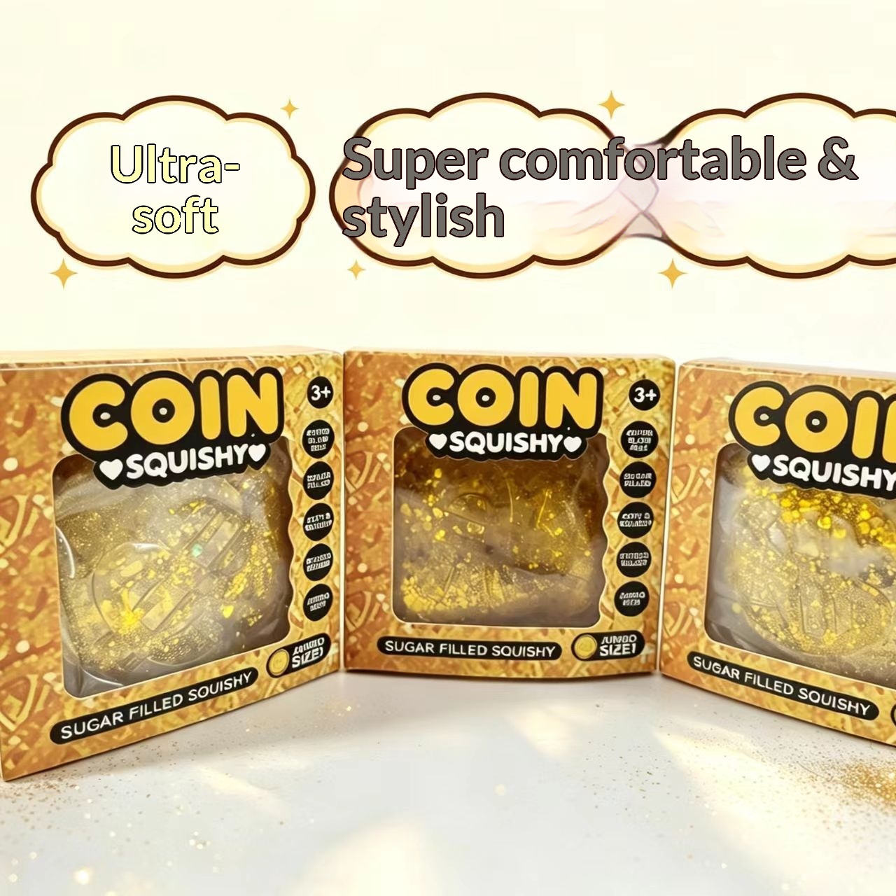 12pcs/Full Case 8.5cm Glitter  - Resin Art And Deco recension och pris