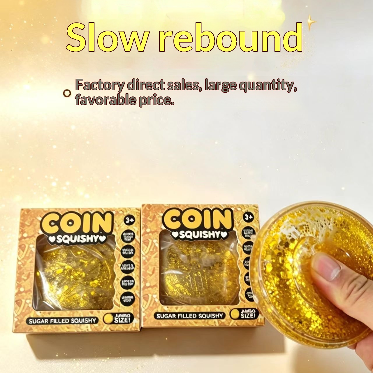12pcs/Full Case 8.5cm Glitter  - Resin Art And Deco recension och pris
