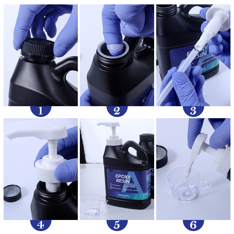 2000ML Epoxy Resin Kit 1:1 Rat - Resin Art Ratio recension och pris