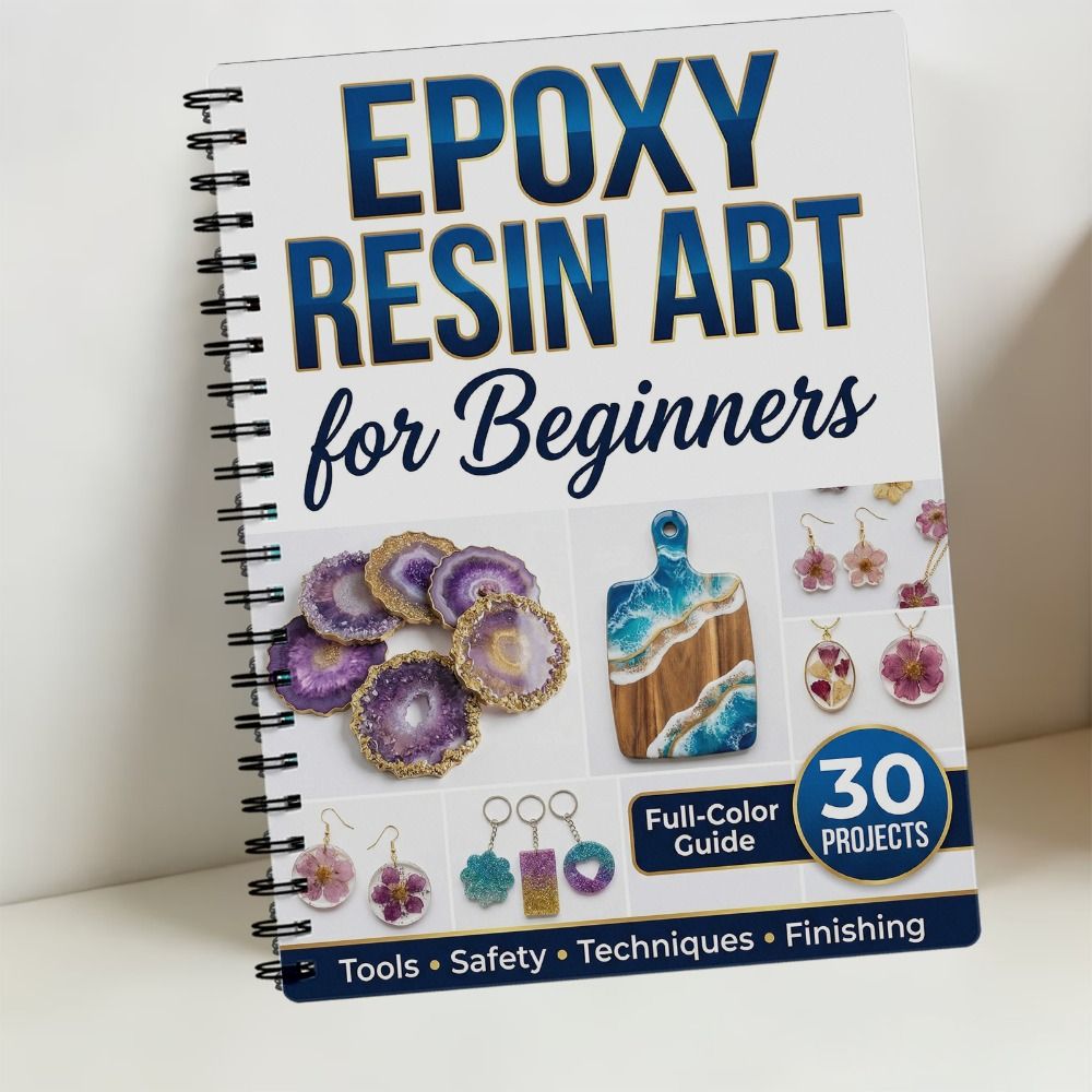 Step-by-Step Epoxy Resin Art H - Resin Art Tutorial recension och pris