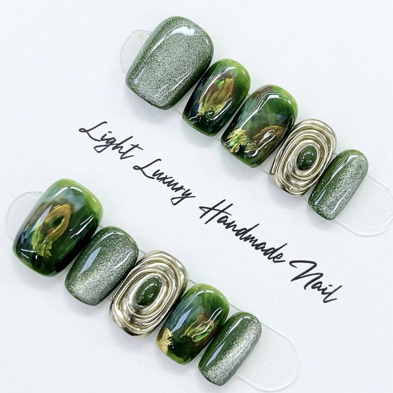 10pcs Pure Hand Pressed Short  - Resin Art And Deco recension och pris