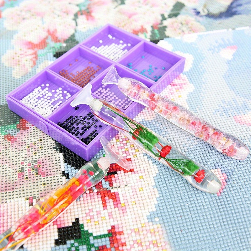 1set Flower Design Resin 5D Di - Resin Art And Design recension och pris